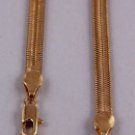 Gold Plated Chain / 4mm W