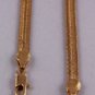 Gold Plated Chain / 4mm W