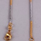 Gold Plated Chain / 2mm W