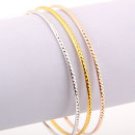 Gold plated Bracelet / 3 PCS