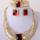 Gold Plated Necklace Set