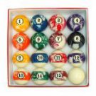 Color Swirls Billiard Ball Set