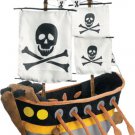 JooJoo Plush 16 Inch Pirate Ship
