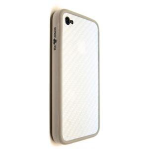 TekArmor White Carbon Fiber Bundle for iPhone