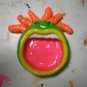 neon glow in the dark rasta face mini