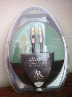 S-VIDEO CABLE 1.8 m (6FT) - AR Acoustic Research