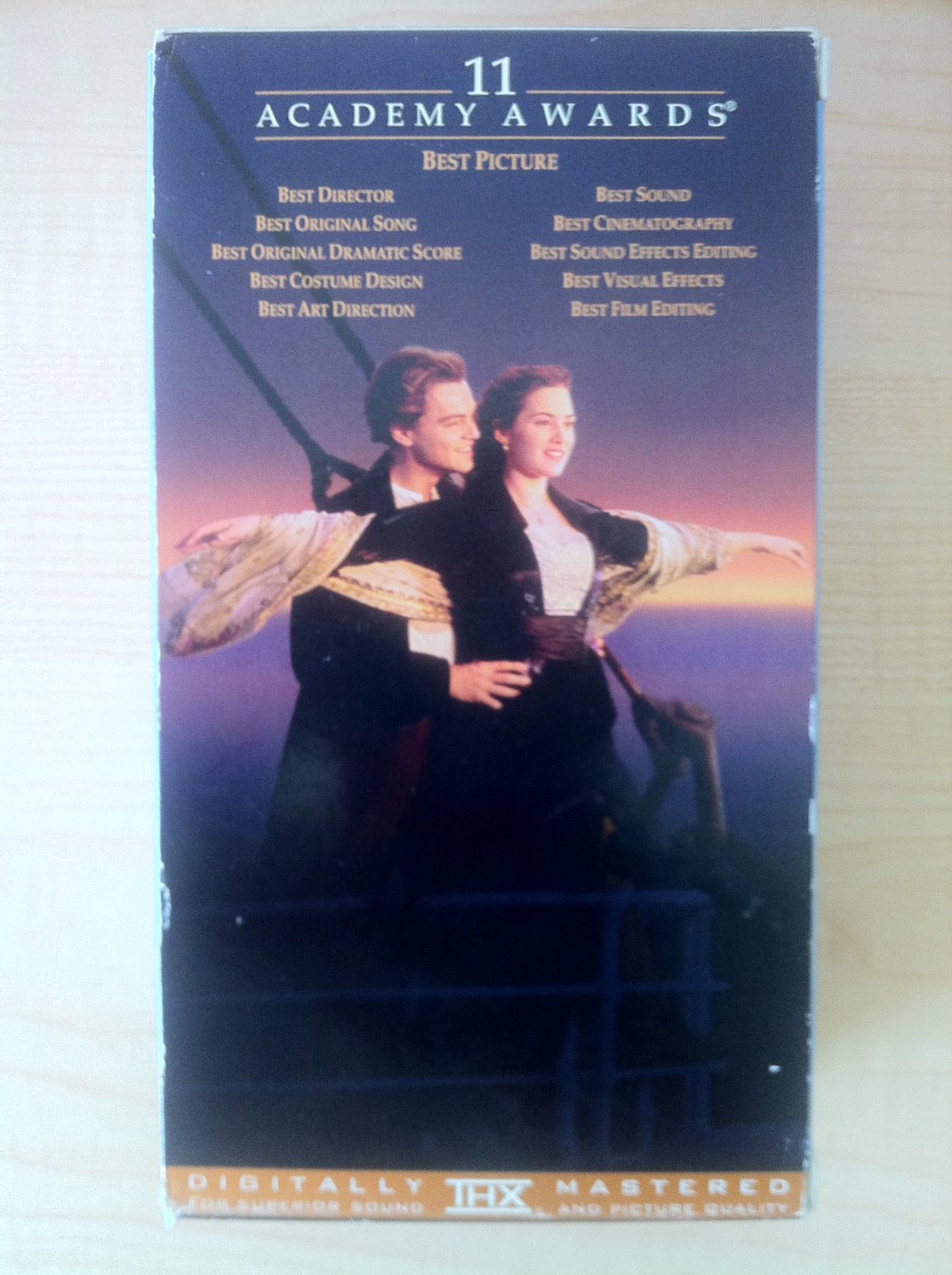 TITANIC MOVIE (VHS, 1998, 2-Tape Set)