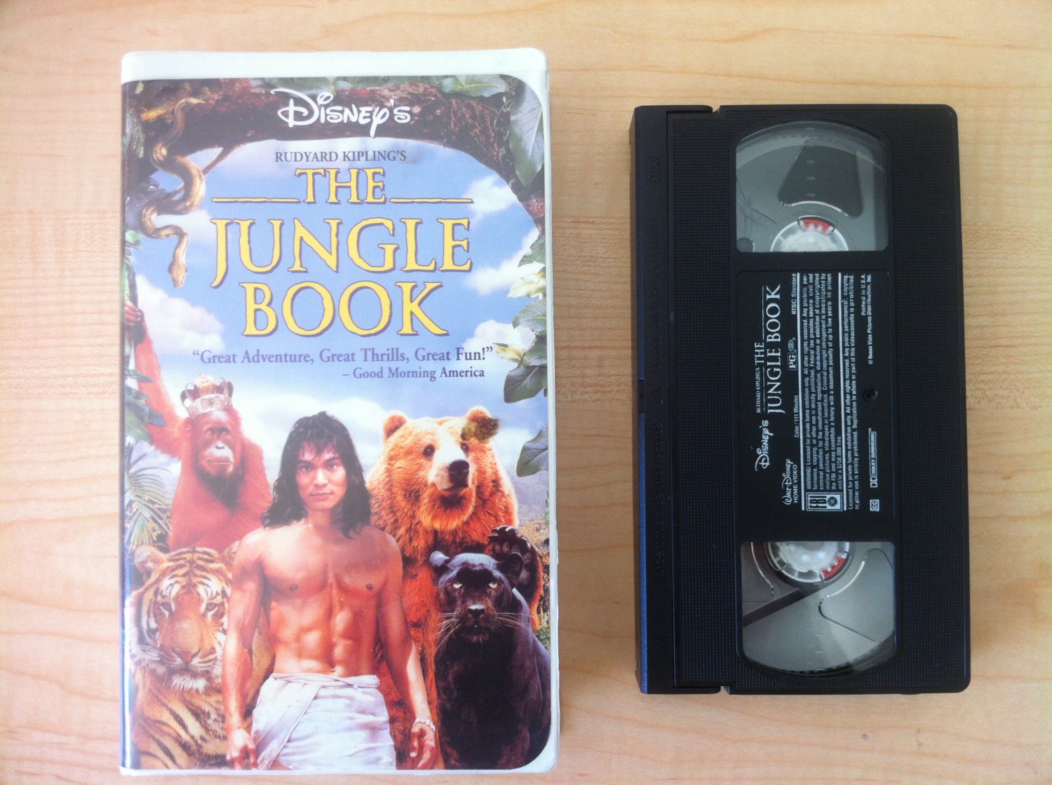 The Jungle Book Vhs Cover