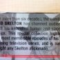 Red Skelton - Comedy Classics - 3 Complete VHS Tapes