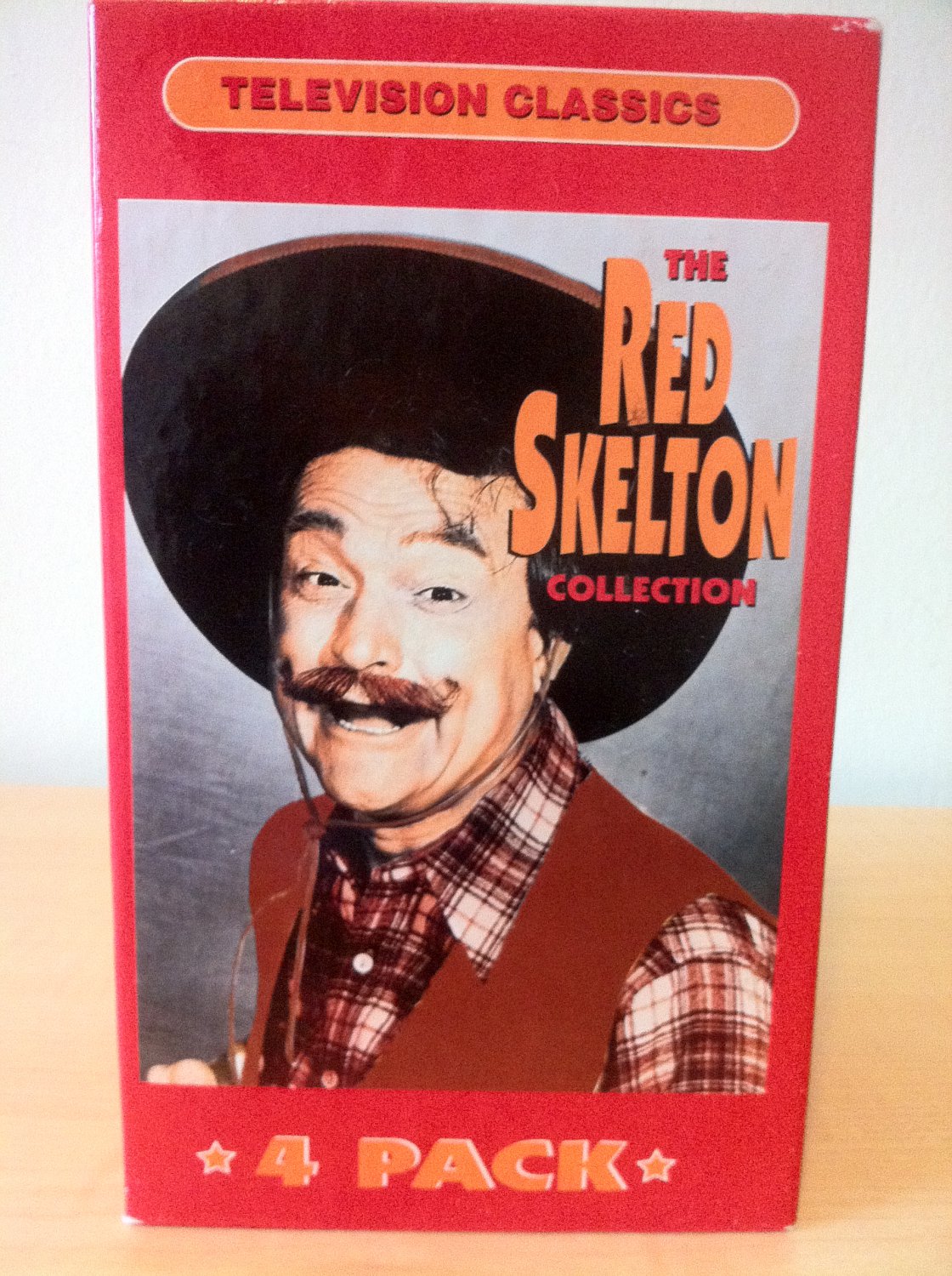 The Red Skelton 4 VHS tape Collection