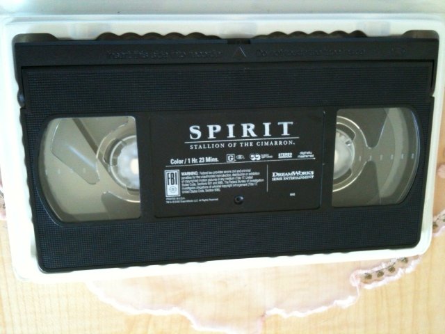 Spirit - Stallion of the Cimarron VHS