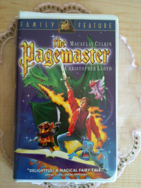 The PageMaster VHS