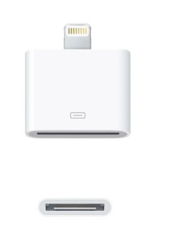 iPhone 4 To iPhone 5 - 5s - 6 - 6Plus - 7 - 7Plus Pin 30 Connector Adapter Converter Charger