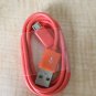 1 USB 6FT Sync Cable - 1 Car Charger for Android Cell Phone Orange Color