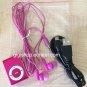 MINI COLORFUL MP3 PLAYER - Pink Color