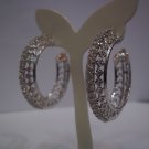 Round-shape Zircon EARRINGS