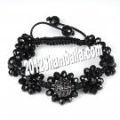 Shamballa Bracelet Black Unique Design