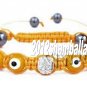 Shamballa Bracelet Yellow Design