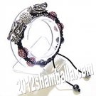 Shamballa Bracelet  Shiny Pink