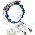 Shamballa Bracelet  Shiny Blue