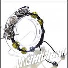 Shamballa Bracelet  Shiny Yellow