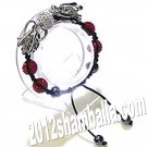 Shamballa Bracelet  Shiny Red
