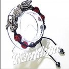 Shamballa Bracelet  Shiny Violet