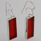Mexican Sterling Silver 925 Silver Earrings "Vitral" Collection