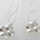 Mexican Sterling Silver 925 Silver Earrings Four Hearts