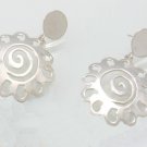 Mexican Sterling Silver 925 Silver Earrings "Paliacates" Collection Post