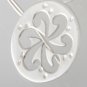 Mexican Sterling Silver 925 Silver Earrings, Musical Collection Medium