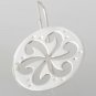 Mexican Sterling Silver 925 Silver Earrings, Musical Collection Medium
