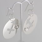 Mexican Sterling Silver 925 Silver Earrings "Horóscopo" Collection - Sagitario.