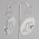 Mexican Sterling Silver 925 Silver Earrings "Horóscopo" Collection - Capricorn.