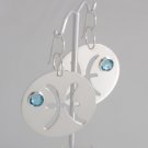 Mexican Sterling Silver 925 Silver Earrings "Horóscopo" Collection - Pisces.