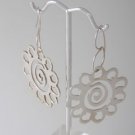 Mexican Sterling Silver 925 Silver Earrings "Paliacates" Collection Small