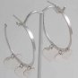 Mexican Sterling Silver 925 Silver Earrings  "LOVE" Collection