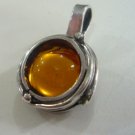 Mexican Sterling Silver 925 Silver Pendant Wire and colored Cristal (it may vary).