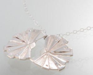 Mexican Sterling Silver 925 Silver Pendant Double Peacock Collection.
