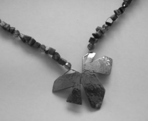 Mexican Sterling Silver 925 Silver Pendant Palm Tree.