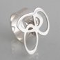Mexican Sterling Silver 925 Silver Ring "Aureolas" Collection