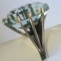 Mexican Sterling Silver 925 Silver Ring with cristal.