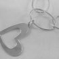 Mexican Sterling Silver 925 Silver linked bracelet with heart.