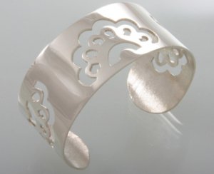 Mexican Sterling Silver 925 Silver Bracelet "Paliacates" Collection