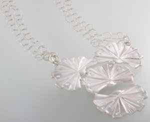 Mexican Sterling Silver 925 Silver Necklace Peacock Collection.