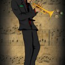 Trumpet man