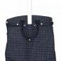 19" Computer/Laptop Bag Tote Duffel Rolling Wheel Case Purse Tablet Dots White