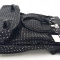 19" Computer/Laptop Bag Tote Duffel Rolling Wheel Case Purse Tablet Dots White