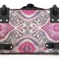 19" Computer/Laptop Bag Tote Duffel Rolling Wheel Case Purse Tablet Taj Pink