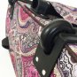19" Computer/Laptop Bag Tote Duffel Rolling Wheel Case Purse Tablet Taj Pink